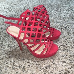 Size 8 Charlotte Russe Red Heels